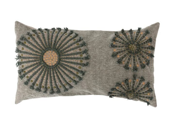 Zara Cotton Pillow, 26x14