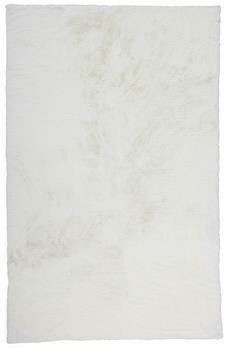 Luxe Velour Rug - White