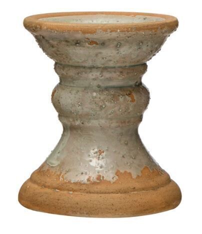 Ocean Terracotta Pillar Holder, Short
