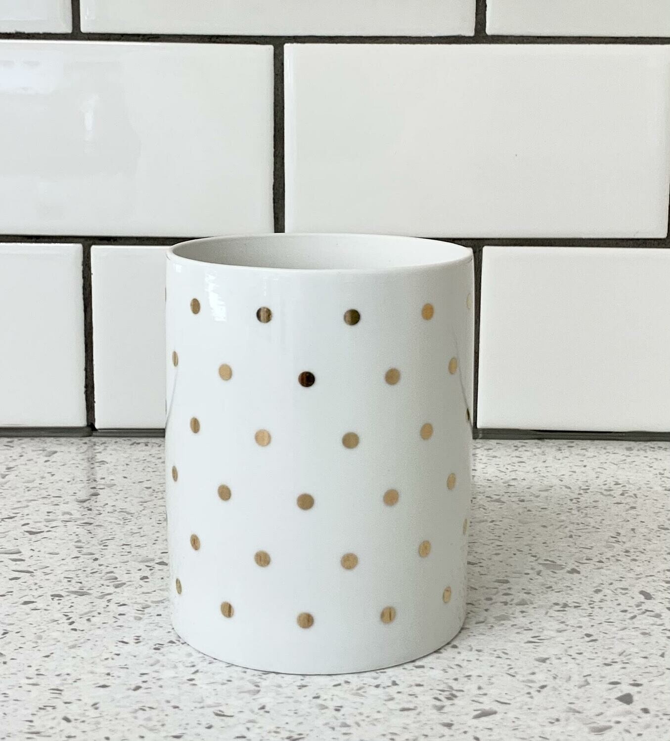 Golden Dotty Votive Holder, Large