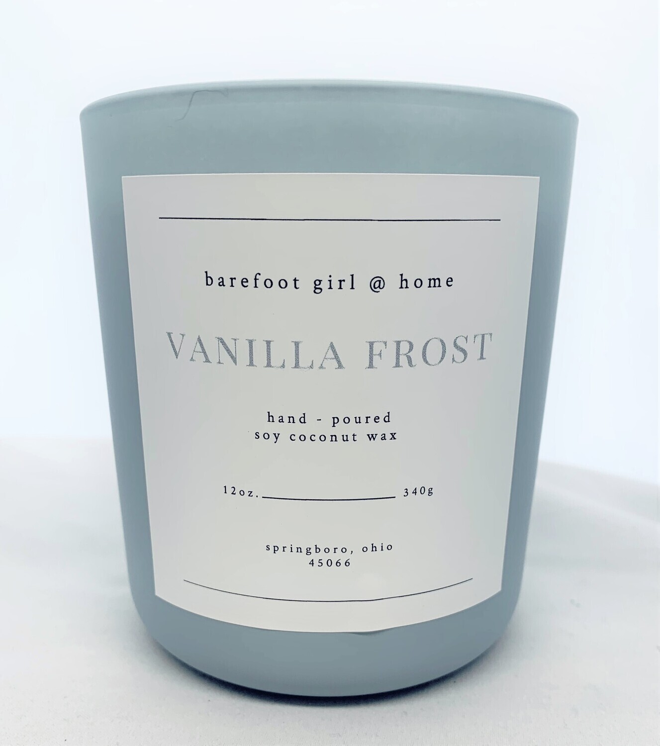 Vanilla Frost Candle 12oz