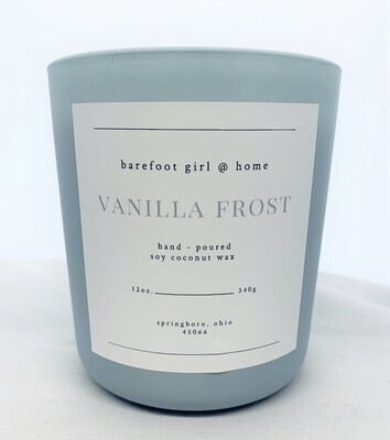 Vanilla Frost Candle 12oz