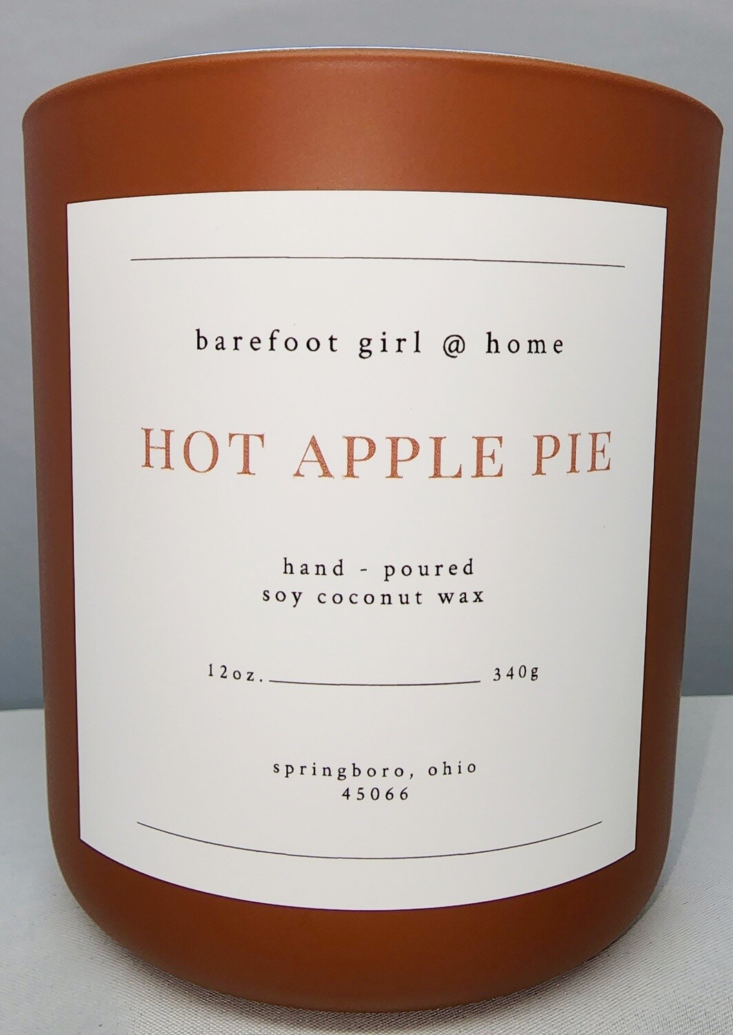 Hot Apple Pie Candle 12oz