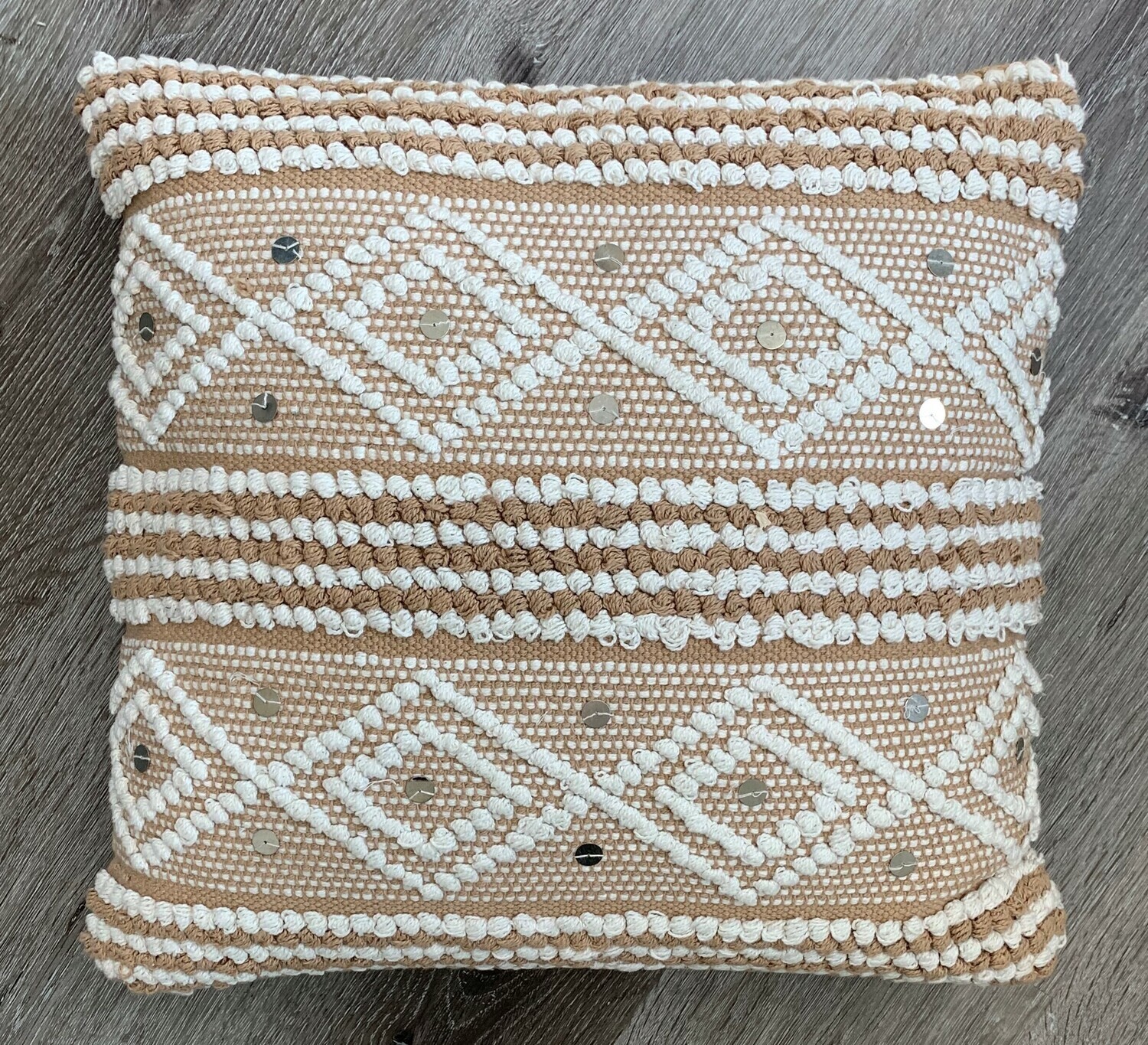 Raine Handwoven Pillow,18x18