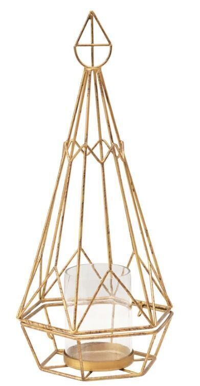 Geometric Votive Holder, 15&quot;