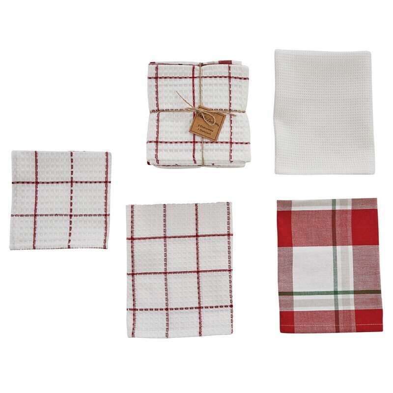 Winter Magic 4 Pc Dishtowel/Cloth Set