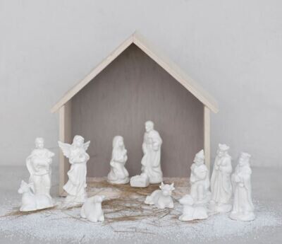 Nativity Figures - 12 piece