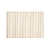 Ticking Placemat, Beige