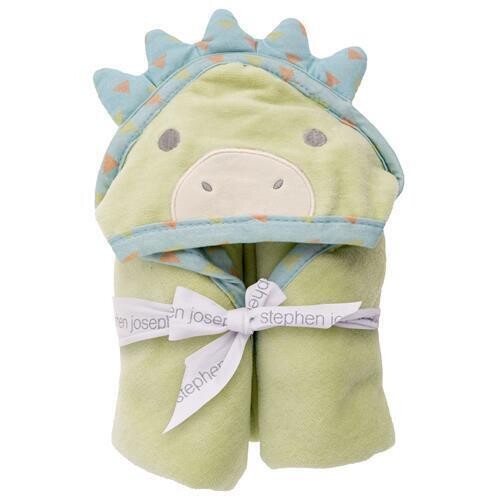 Hooded Bath Towel, Dinosaur