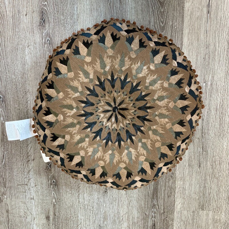 Alice Round Floor Pillow 24&quot;