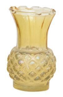 Vintage Mini Vase, Yellow