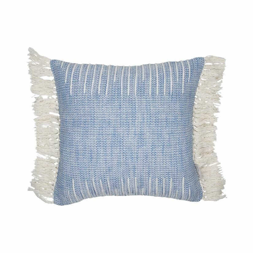 Fletcher Pillow 18x18, Blue