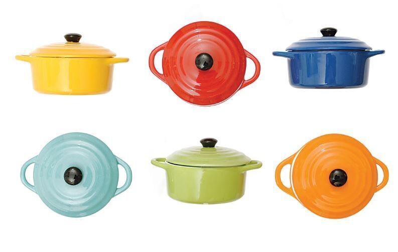 Round Mini Baker W/ Lid, Brights