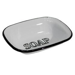 Enamelware &quot;Soap&quot; Dish