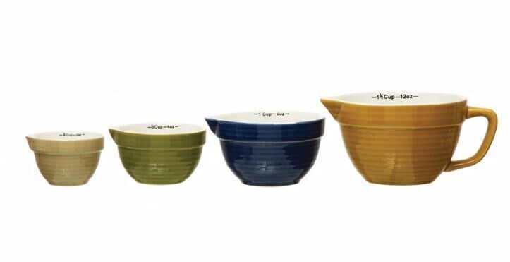 Stoneware Measuring Cup Set