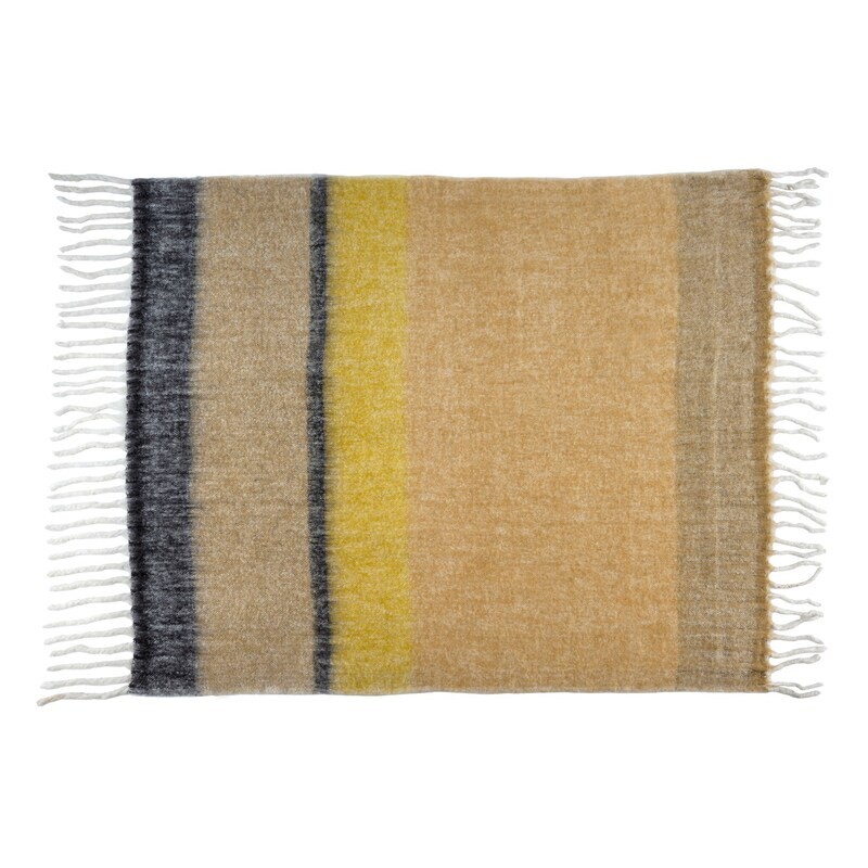 Whistler Throw Yellow/Beige