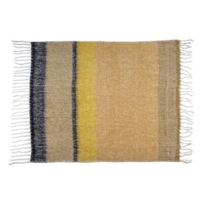 Whistler Throw Yellow/Beige