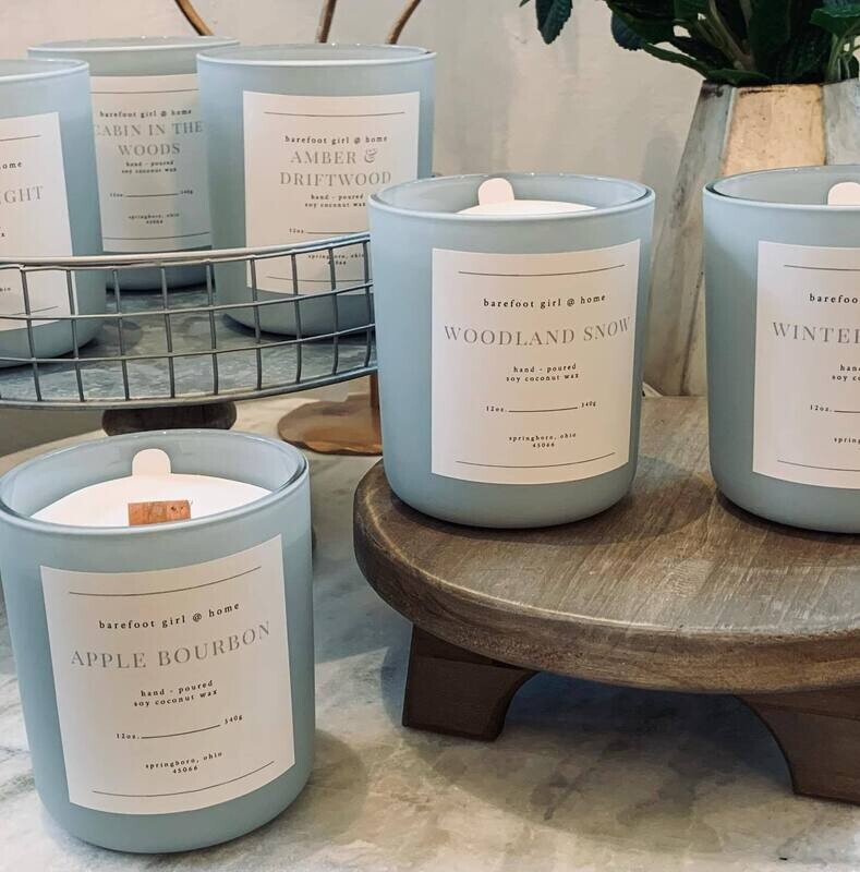 Woodland Snow Candle 12oz
