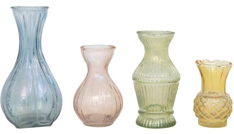 Vintage Mini Vase, Blue