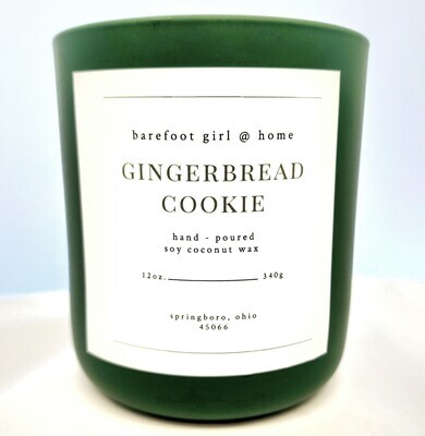 Gingerbread Cookie Candle 12oz