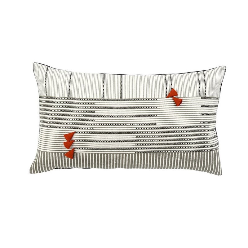 Kolkata Pillow, 21x12