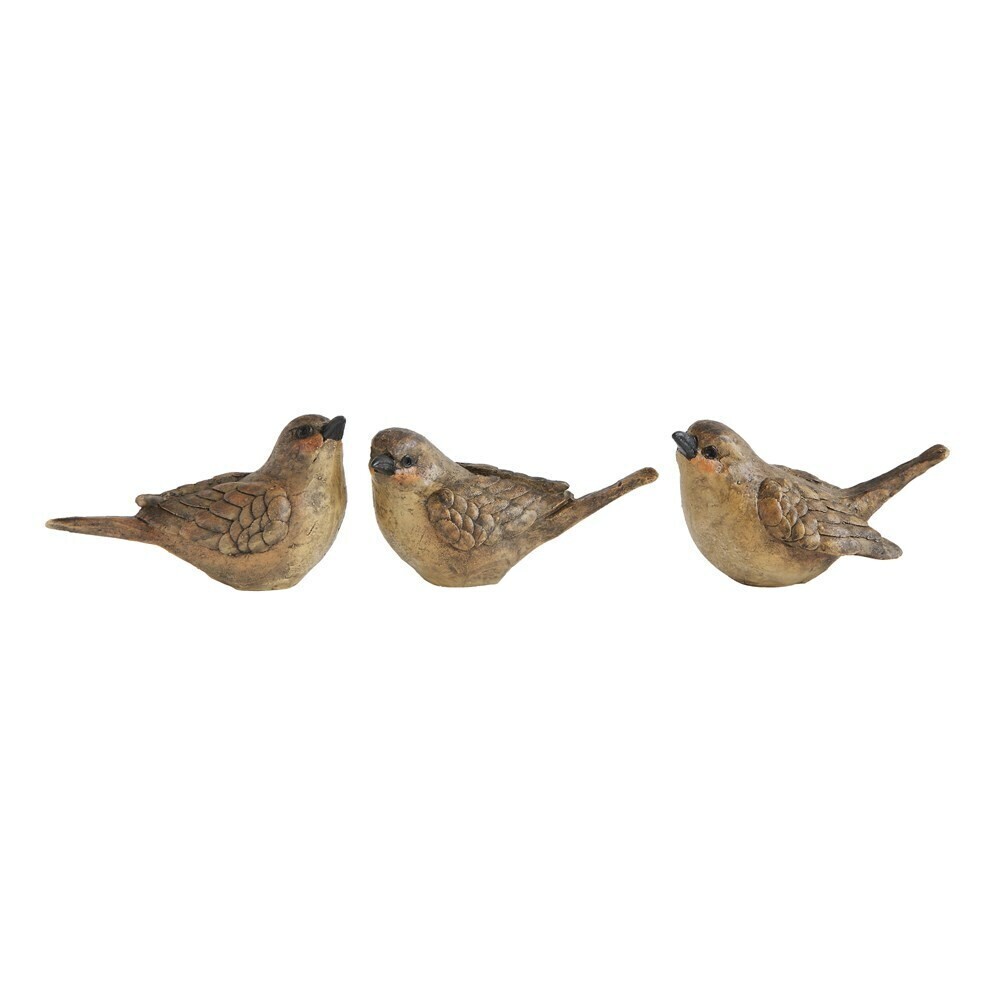 Brown Resin Bird
