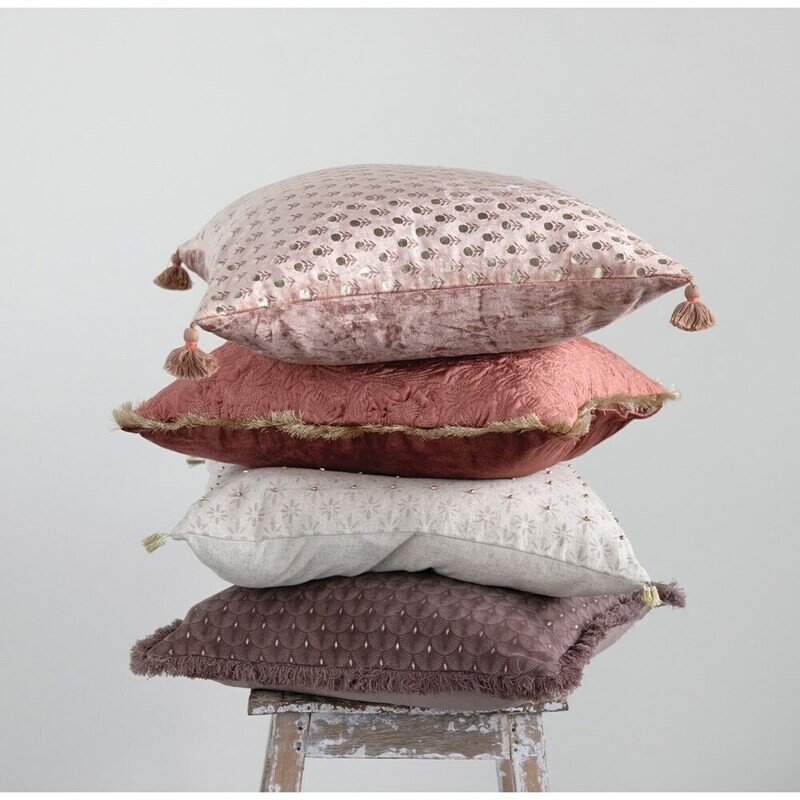 Goldie Cotton Pillow, 18"