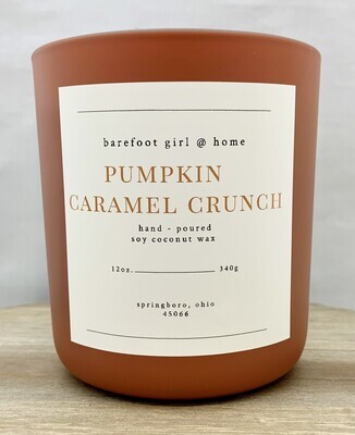 Pumpkin Caramel Crunch Candle 12oz