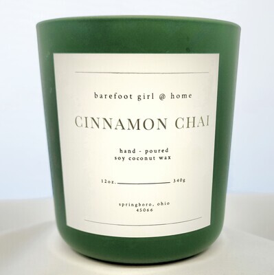 Cinnamon Chai Candle 12oz