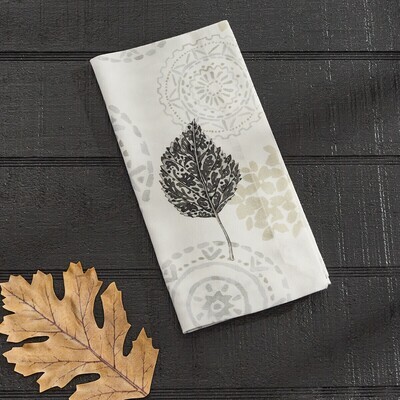 Farmhouse Leaves Napkin