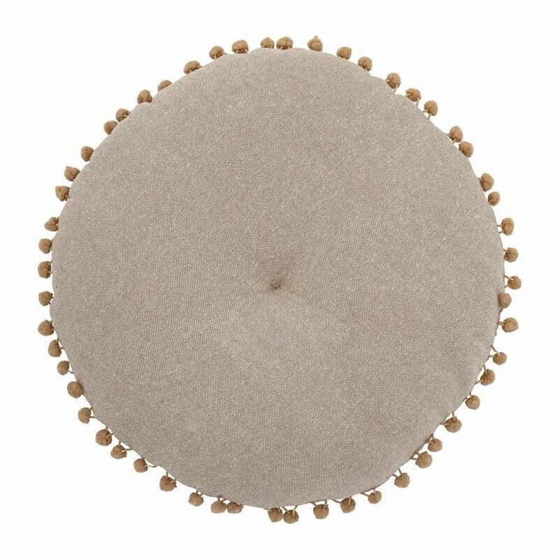 Trixie Round Cotton Pillow 16"