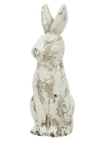 Distressed Ceramic Bunny