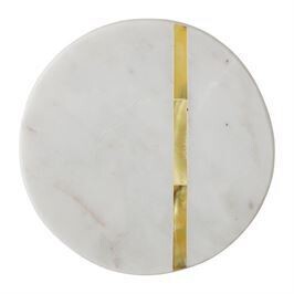 Round Marble Coasters, Set Of 4