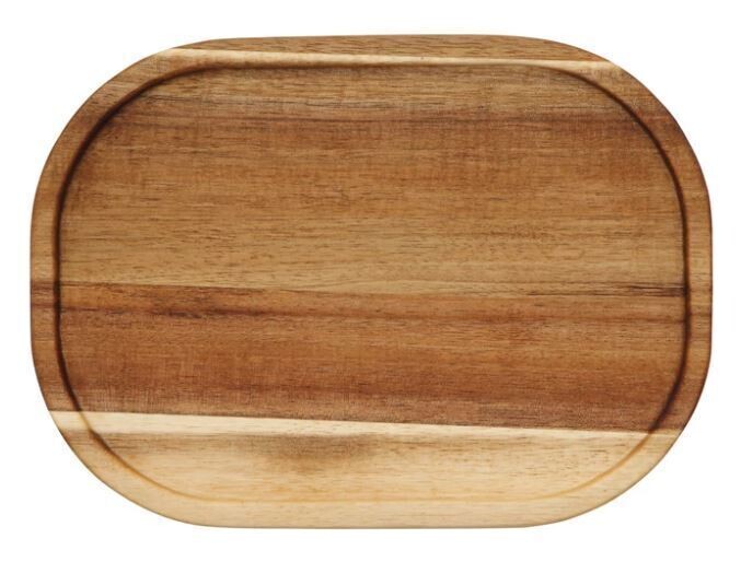 Oval Acacia Wood Serving Board