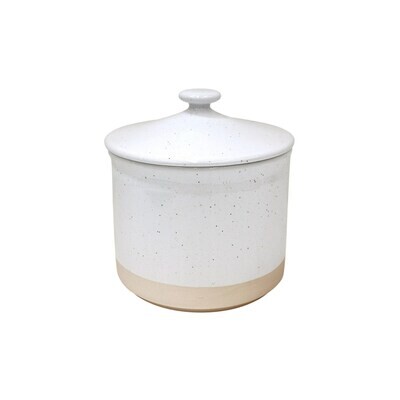 Fattoria Large Canister, White