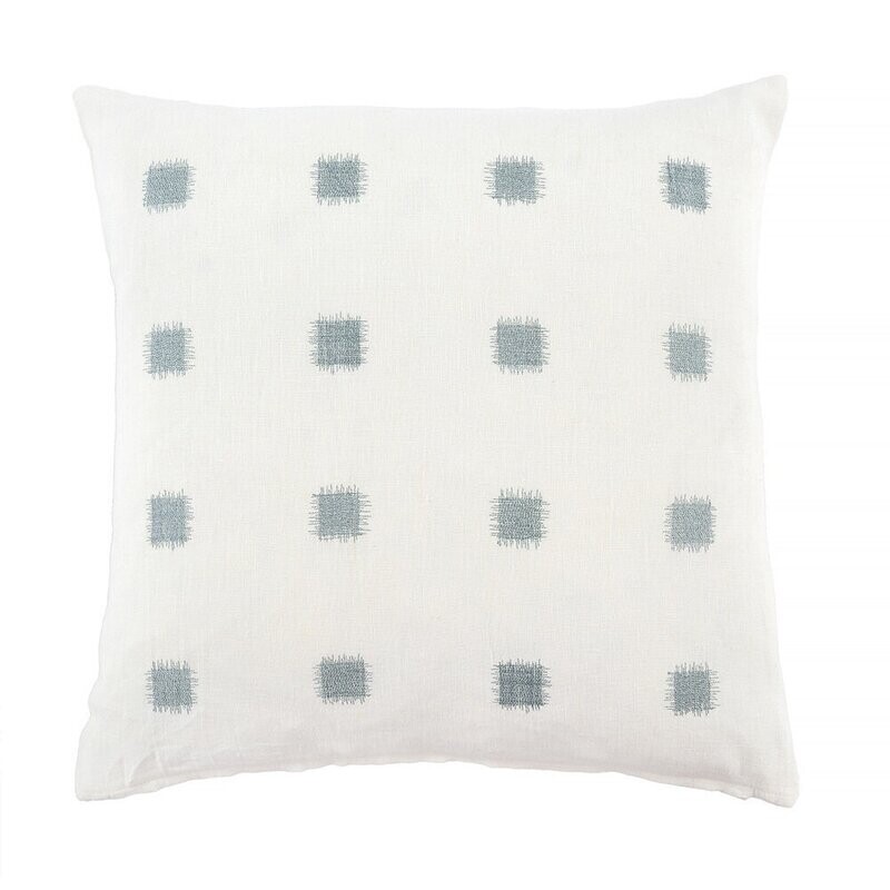 Ikat Pillow, Sage 20&quot;