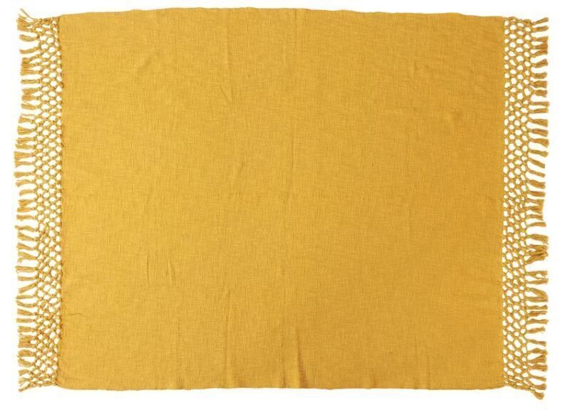 Marigold Cotton Throw