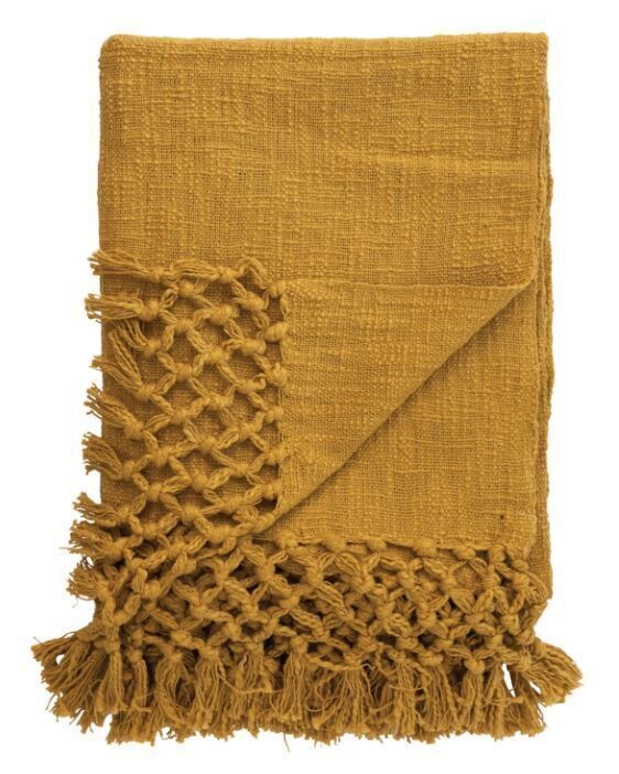 Marigold Cotton Throw
