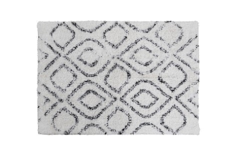 Dionne Cotton Tufted Bath Mat, 2x3