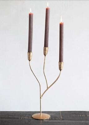 Antique Brass Candleabra