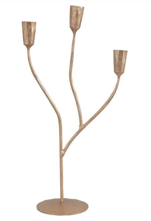 Antique Brass Candleabra