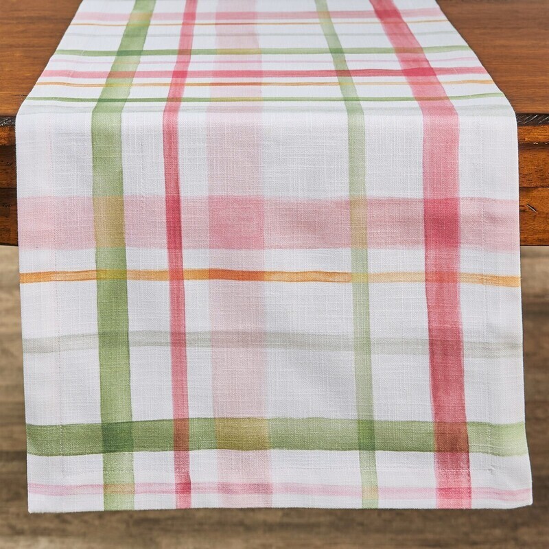 Bella Watercolor Table Runner, 72&quot;