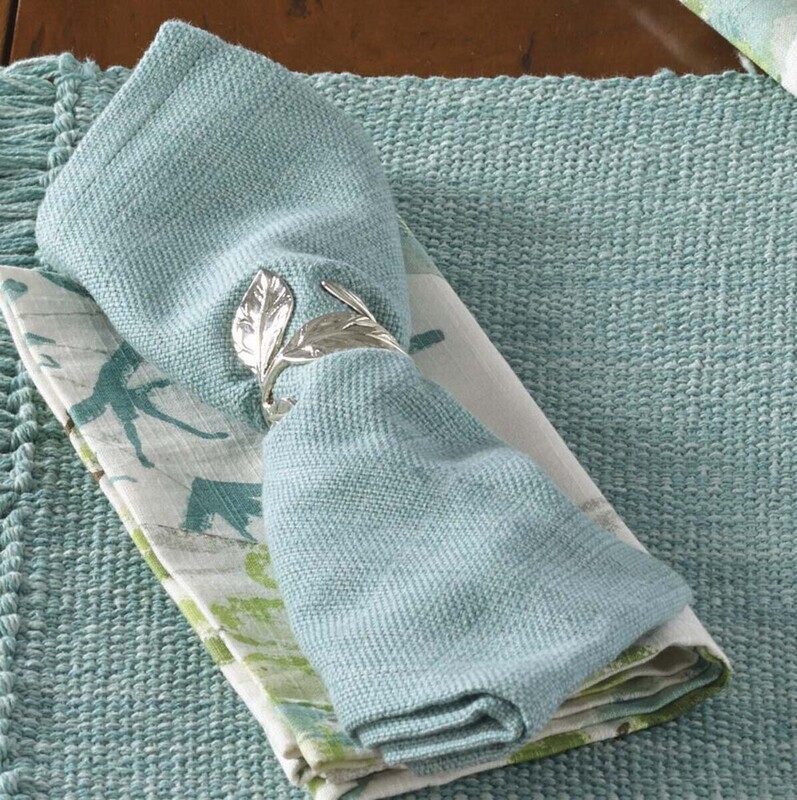 Water Blue Casual Classic Napkin