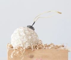 Distressed Round Ornament