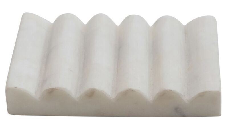 White Marble Soap Dish