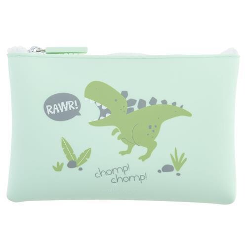Teether W/ Travel Pouch, Dinosaur