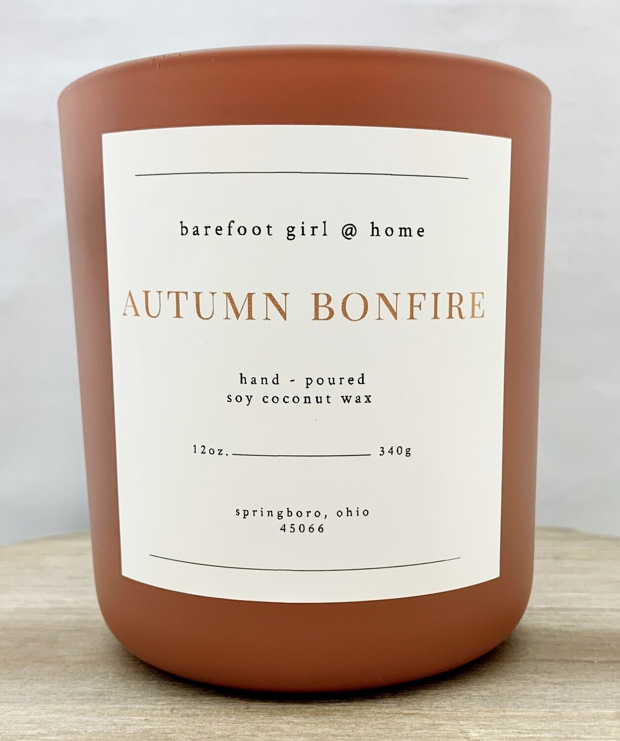 Autumn Bonfire Candle 12oz