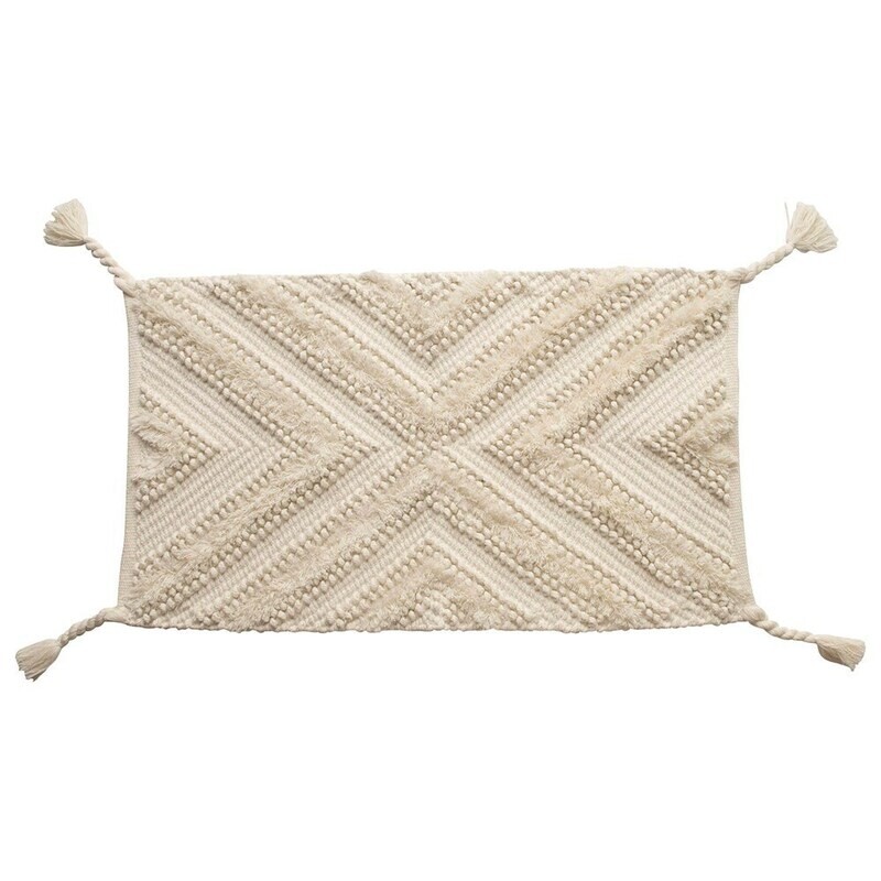 Stephanie Cotton Blend Rug, 22x36