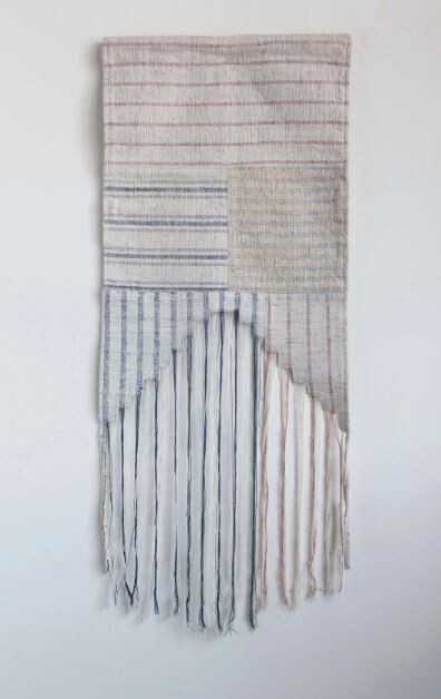 Boho Patchwork Textile Wall Hanging