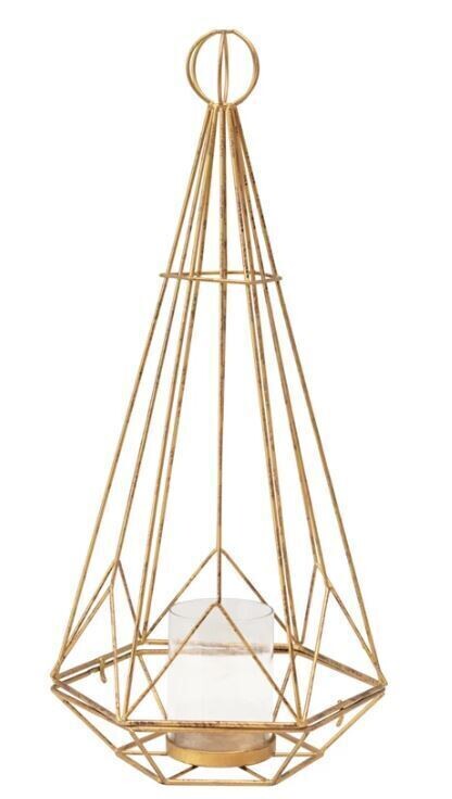 Geometric Votive Holder, 20&quot;